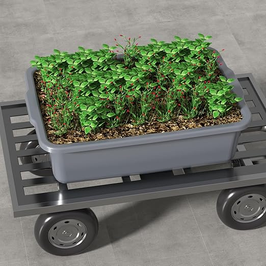 24 L Commercial Restaurant Bus Tubs Plastic Bus Tub Boxes 6 Packs