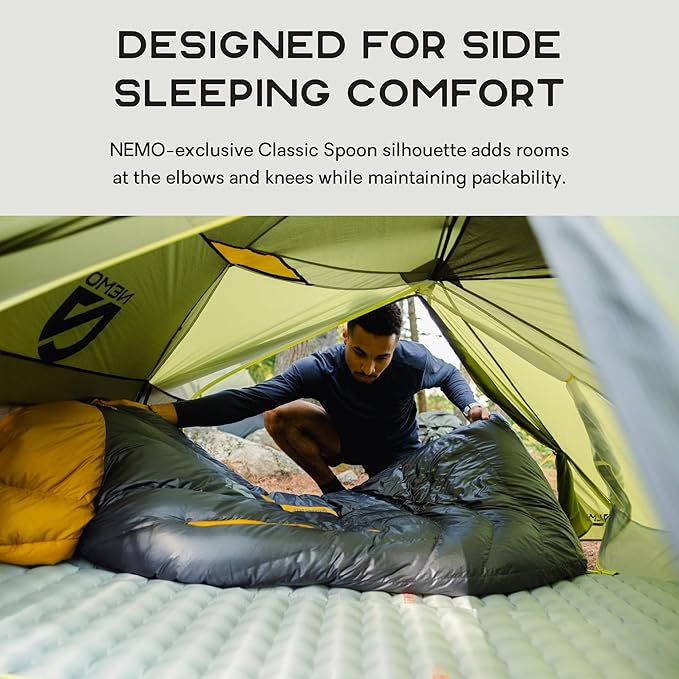 NEMO Equipment Disco Men's &amp Women's Endless Promise Down Sleeping Bag