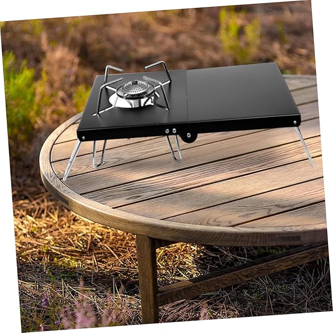 BESPORTBLE Camping Table Adjustable for Outdoor Grill BBQ Side Table for Garden Patio and Use