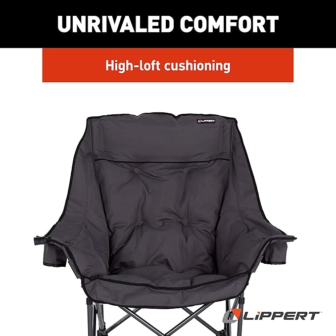 Big Bear Padded Camping Chair with Carry Bag