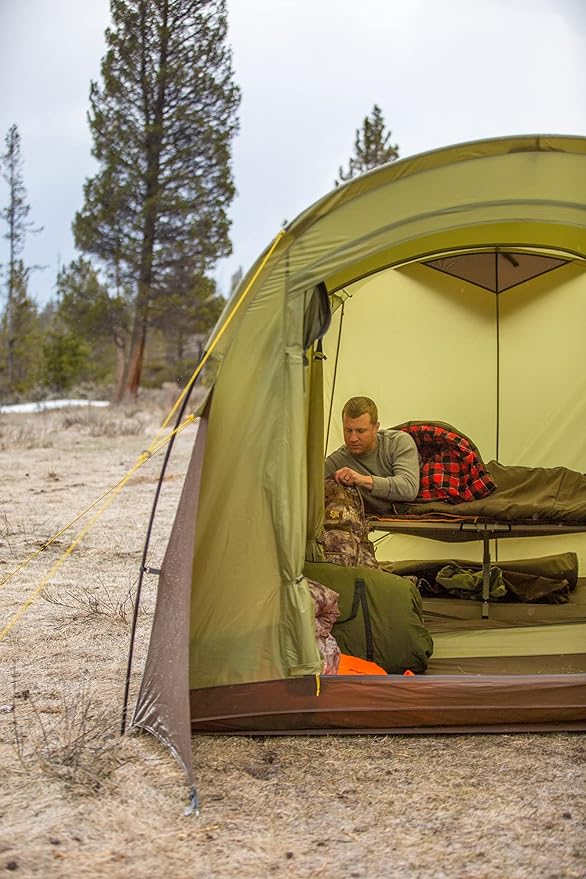 Slumberjack SJK Emergency Folding Outdoor Lightweight Durable Cot for Adults Heavy Duty - 325 lbs Capacity