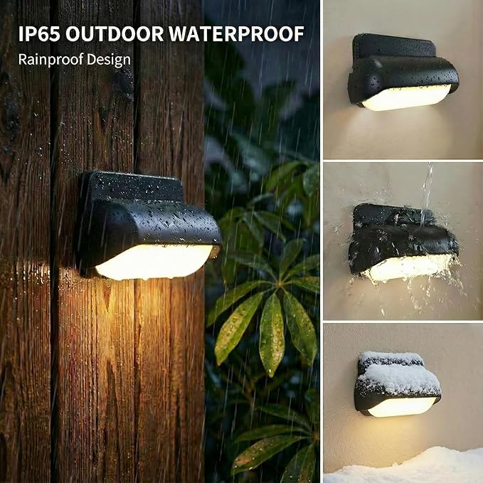 Modern Wall Sconce Outdoor Porch Light Waterproof Patio Lamp LED Wall Light Fixture Aluminum 13W 3000K Front Door Lamp for Indoor &amp Outdoor use Garden Yard 2 Pack