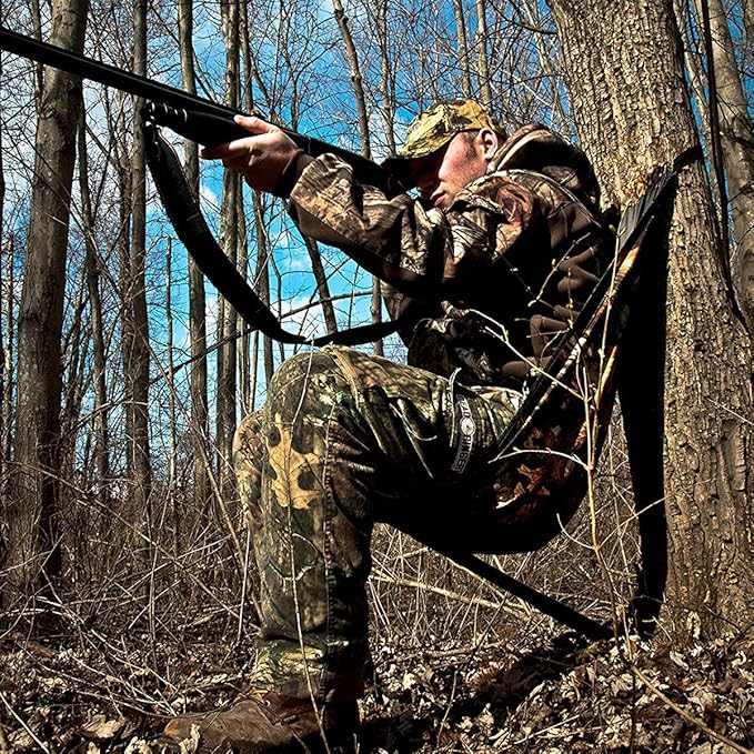 TOYPOPOR Camping Chair | Hammock Style | Hangs on Any Tree | Lightweight &amp Portable Camo