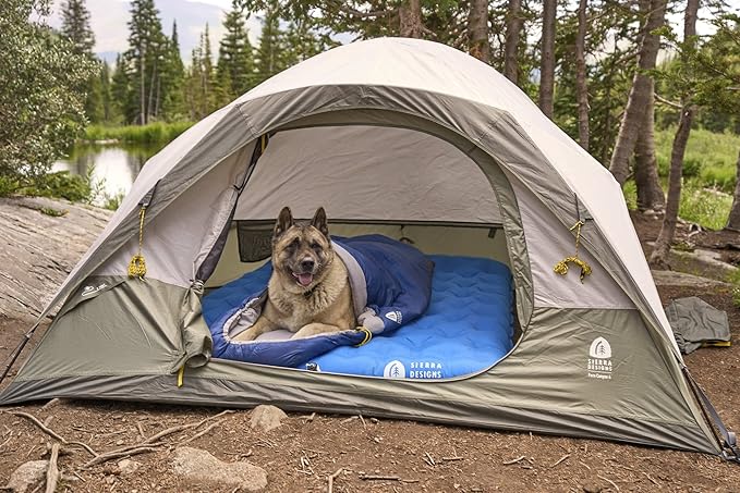 Sierra Designs Fern Canyon Tent for Camping - Easy Setup – Includes a Waterproof Removable Rain Fly Ready for Any Conditions - Included Burrito Bag for Quick and Easy Storage…