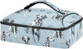 Casserole Carrier Lovely Black and White DogInsulated Casserole Carrier for Hot or Cold Food Thermal Lunch Tote for Potluck Parties Picnic Beach Fits 9 x 13 Inches Baking Dish