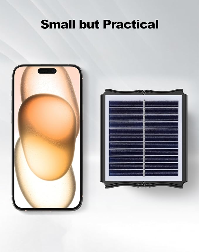 Solar Wall Lights Outdoor 6500K 3000K 4 Pack 1500mAh Wall Lights Solar Powered IP65 Outdoor Up and Down Solar Lighting for Wall