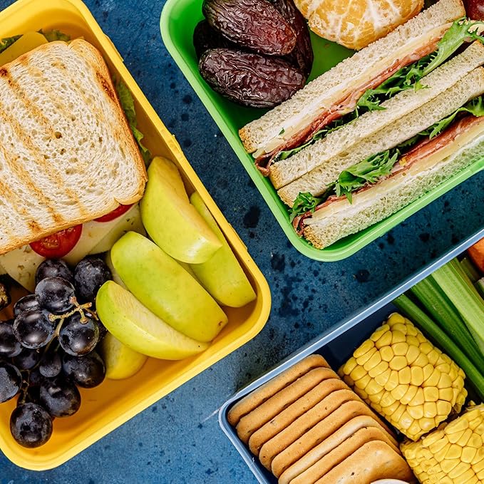 PATIKIL Insulated Take Away Bags 25 Pcs Insulation Cooler Bag Grocery Thermal Bags 9.4 x 5.9 x 10.2 Inch for Hot Cold Frozen Food Delivery Multi-Color