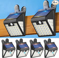 Clip On Solar Lights OutdoorMotion Sensor Outdoor Lights 72LEDs 600LM Clip on Solar Fence Lights Outdoor Waterproof LEDSolar Lights for Wall FenceDeck GutterCamping (4)