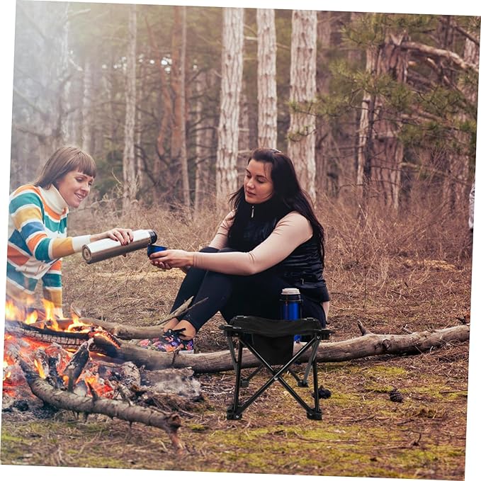 Lightweight Folding Chair Outdoor Oversized Camping Stool for Seat Bench