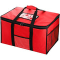 ZOOFOX Insulated Food Delivery Bag XXXL Premium Commercial Catering Thermal Bag for Cold and Hot Food Transport 22 x 16 x13 Insulated Cooler Bag for Grocery Car Picnic Beach Camping