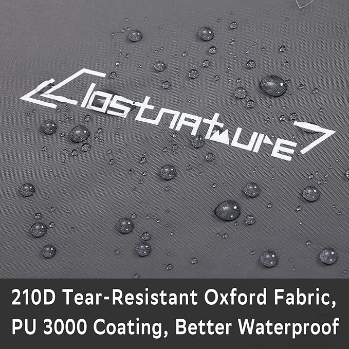 Clostnature Waterproof Camping Tarp for Tent - Ultralight Hammock Rain Fly for Backpacking Heavy Duty Camping Hiking Awning Lightweight Rain Tarp Tent Shelter Camping Gear Must Haves