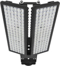200W LED Flood Light Outdoor 28000LM Stadium Lights Outdoor LED 6500K Parking Lot Light IP67 Waterproof Street Lights Adjustable Angle Arena Lighting for Garden Court