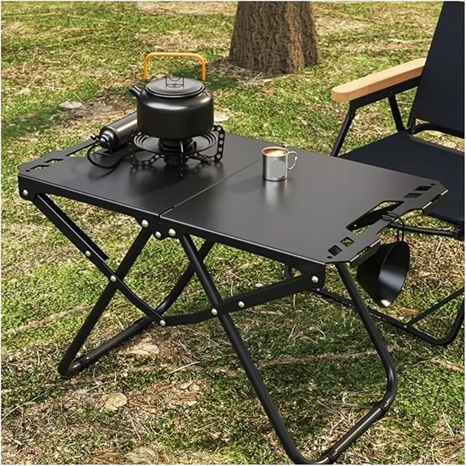 Multi-Functional Carbon Steel Portable Table Picnic Folding Lifting Lightweight Camping Tables Tourism Furniture Equipment