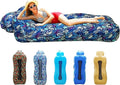 Inflatable Couch Inflatable Lounger Air Sofa | No-Pump Blow Up Couch | Ergonomic Design Air Couches Outdoor for Camping &amp Park &amp Beach Upgrade Your Camping Accessories