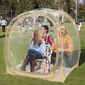 EighteenTek® Pod All Weather Sports Tent with Attached Floor Instant Outdoor Bubble Tent Rainproof Camping Sun Shelter for Sports Events Camping Fishing Cheering 1-4 Person