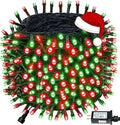 Connectable 240LED 88Ft 13Modes Christmas String Lights Indoor Outdoor | Extendable Green Wire Red &amp Green Christmas Tree Lights with Timer | Twinkle Fairy Light Plug in for Xmas Tree(Red &amp Gr