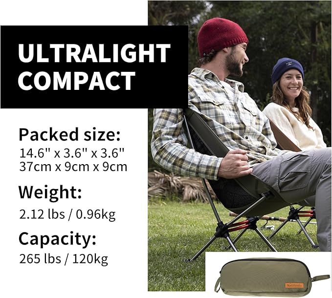 Naturehike YL08 Ultralight Camping Chair Set