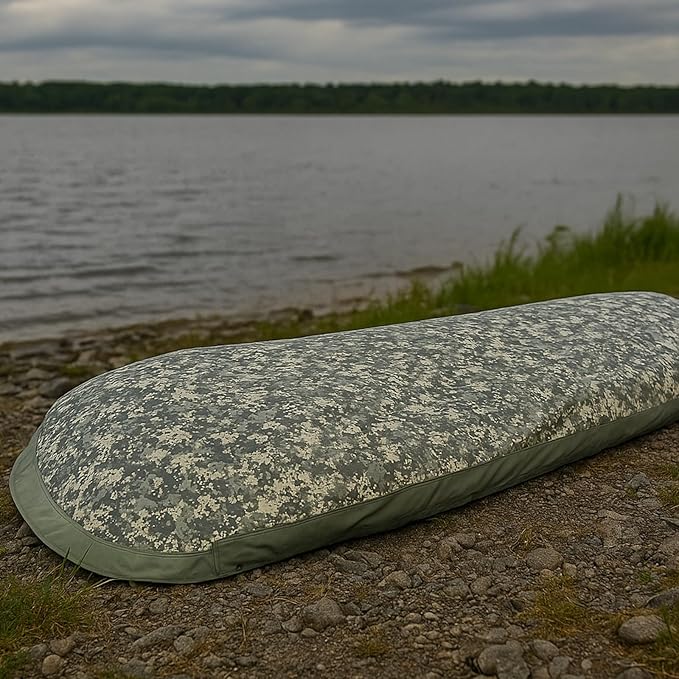 Akmax.cn Bivy Cover Sack for Military Army Modular Sleeping System Waterproof Outer Shell for Sleeping Bag Minimalist Stealth Shelter