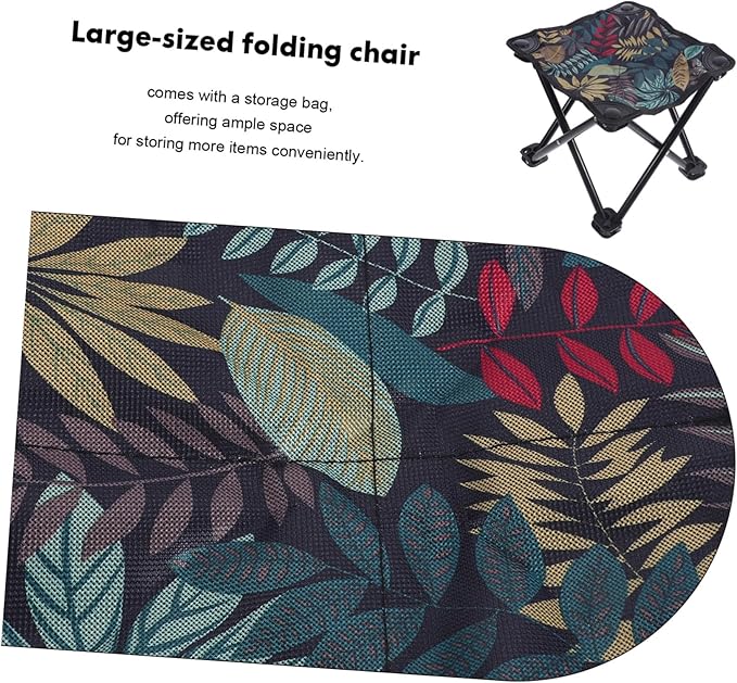 1pc Lightweight Folding Table Sketch Chair Reclining Camping Stool Comfortable for Fishing Home Travel