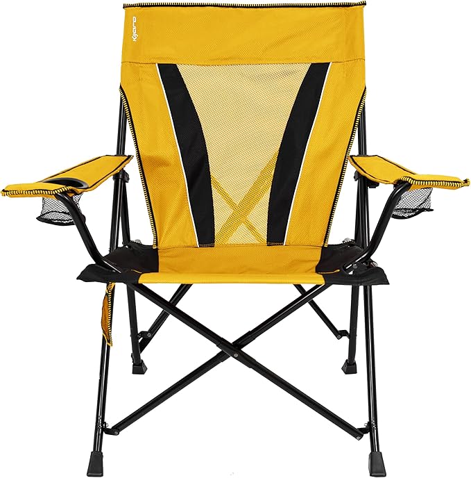 Kijaro XXL Dual Lock Portable Camping Chair - Supports Up to 400lbs - Enjoy The Outdoors in a Versatile Folding Sports &amp Outdoor Chair