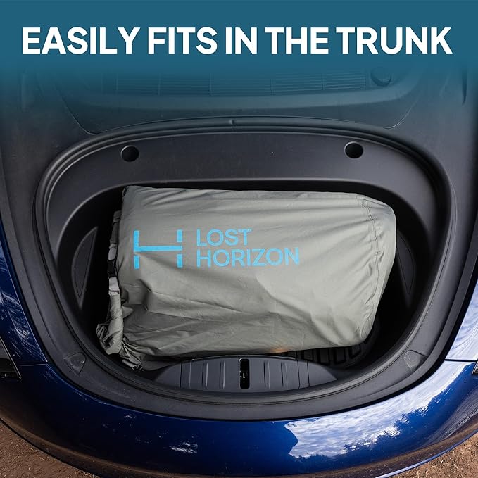 LOSTHORIZON Camping Air Mattress with Foam for Tesla Self Inflating Sleeping Pad 4.5 Thick R-Value 13 Model 3