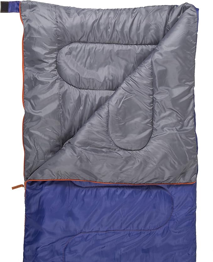 Stansport Redwood Rectangular 30 x 75 Sleeping Bag BlueDark Green