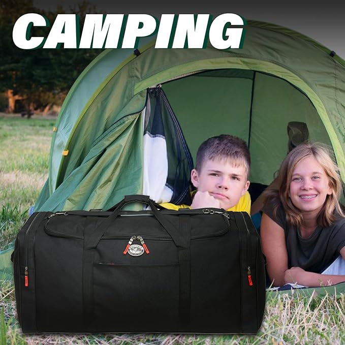 Gilbins Camp 1800 Denier Heavy Duty Soft Trunk With Shoulder Strap