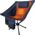 Gobi Heat The Beck Chair - Ultra-Portable Heated Camping Chair - Marine