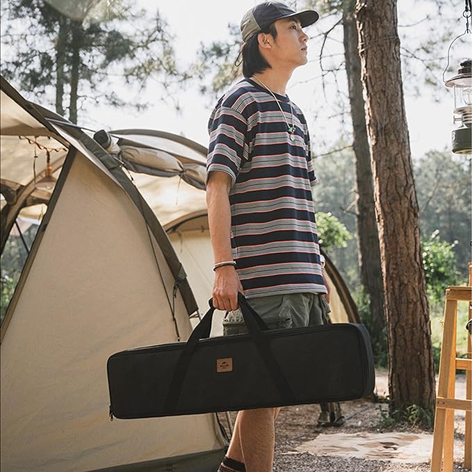Naturehike Folding Camping Wood Table - IGT Table for Cooking Portable Outdoor Camp Collapsible Lightweight with Carry Bag for Car Camping Picnic RV Trip Patio Backyard