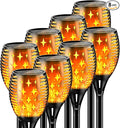 YoungPower Solar Outdoor Torch Lights Flickering Flame 43 Outdoor Path Lights Waterproof Torch for Garden Yard Patio 8 Pack