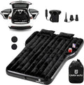 Umbrauto Custom Fit Air Mattress for Tesla Model Y/Juniper 2026 Upgraded Inflatable Camping Bed for Back Trunk Soft Flocking Surface+Reinforced Bottom Sleeping Pad w/Pump for Outdoor Travel