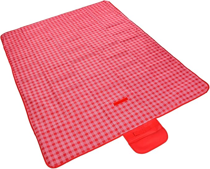 Picnic Blanket for 6-8 People | Sheds Water &amp Sheds Sand Oxford Fabric | Foldable Outdoor Mat for Camping/Beach/Hiking | Simple to Care for &amp Portable Design
