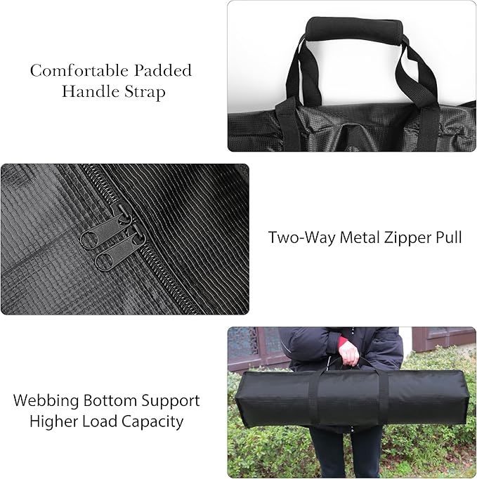 Camping Chair Replacement Bag 47 Inch Large Folding Chair Carry Bag Rocker Chairs Freestyle Rocker Chair Collapsible Double Loveseat Chair Compatible with GCI FAIR Wind Cascade Mountain Tech