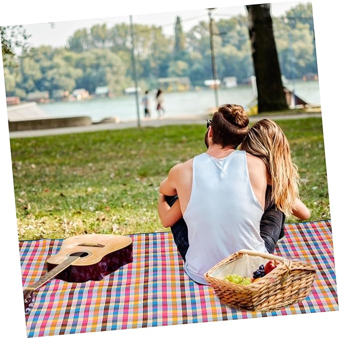 Thick Waterproof Camping Mat Large Picnic Rug Design for Outdoor Activities for Family Picnics Camping and Beach Use
