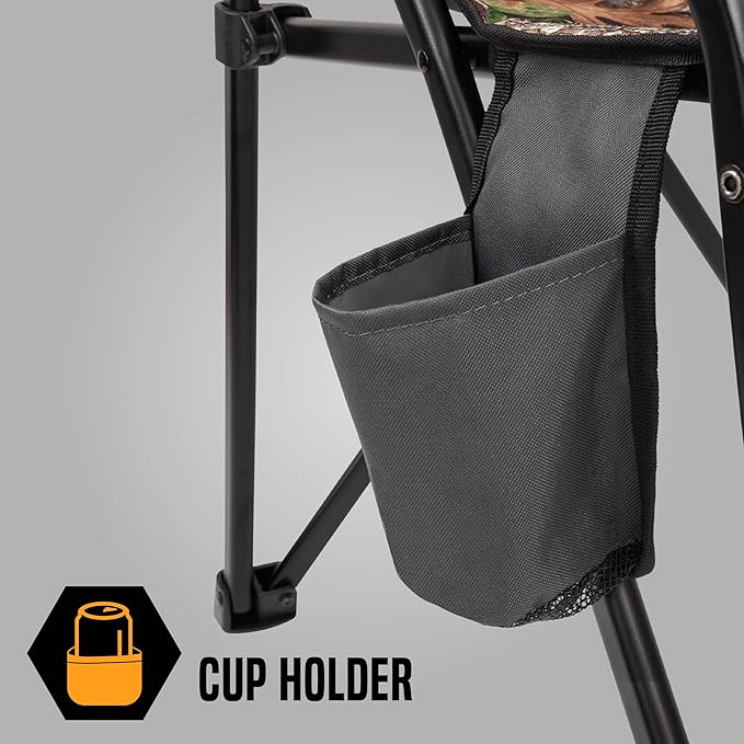 Allen Company Vanish Padded Armchair with Backrest Realtree Edge Camo