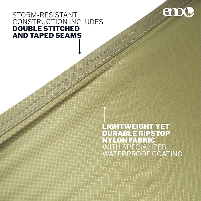 ENO - Eagles Nest Outfitters HouseFly Rain Tarp Ultralight Camping Tarp