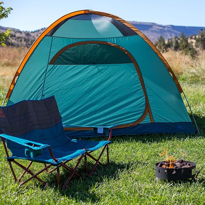 Kelty Tallboy Family Car Camping Tent 4 or 6 Person Freestanding Shelter Large Capacity Stuff Sack Included. 2022