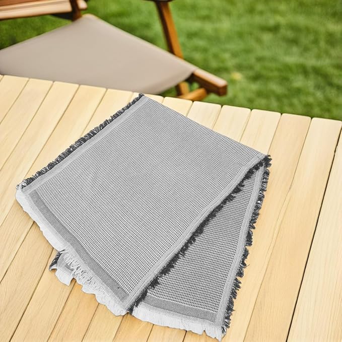 Multifunctional Picnic Mat Breathable Cotton Camping Blanket for Outdoor Gatherings Car Trunk Use and Family Picnics Compact and Easy to Clean Design