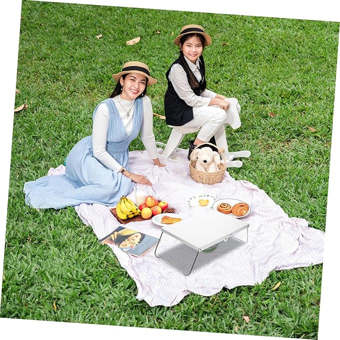 HANABASS Portable Folding Camping Table Lightweight for Outdoor Cooking Picnics Bbqs and Hiking Convenient Design for and Setup