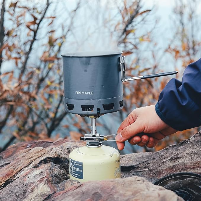 Fire-Maple Petrel Quickboil Pro Ultralight Cooking System – Compact &amp Fast-Boiling Backpacking Stove Pot Set Ideal for Hiking Solo Camping Travelling Hunting Trips | Petrel G2 Cooking Set