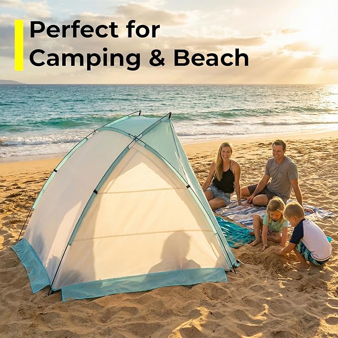 KOL 2-Person Camping Tent Lightweight Compact Backpacking Tent Interior Space 80.3 L x 44 W Waterproof &amp Windproof Outdoor Tent for Hiking Camping Travel