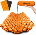 POWERLIX Ultralight Inflatable Camping Sleeping Pad - Camping Mattress for Backpacking Hiking Compact Lightweight Sleeping Mat for Camping Inflation Bag/Repair Kit Included