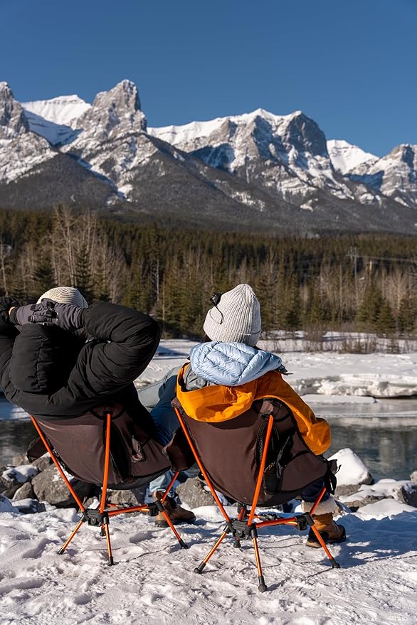 Portable Camping Chair with 3 Towels | Compact Foldable &amp Sturdy - Lightweight Backpacking Chair for Camping Hiking Beach Tailgates and More | 330 Lbs Capacity