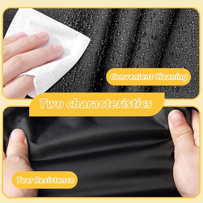 Hammock Cover Waterproof 600D Heavy Duty Oxford-Thickened Cover for 10 - 12FT Hammock Stand With HandlesVentsClick-Close Straps &amp Reflective Strip All Weather Protection
