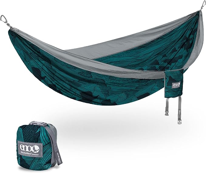 ENO Eagles Nest Outfitters DoubleNest Lightweight Camping Hammock 1 to 2 Person Special Edition Colors ATC