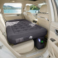 AYAMAYA Car Air Mattress Back Seat Inflatable Car Bed with Built-in Cordless Rechargeable Air Pump for SUV Sedan All-in-One Car Mattress with Pillow &amp Support Column for Camping Road Trip Tra