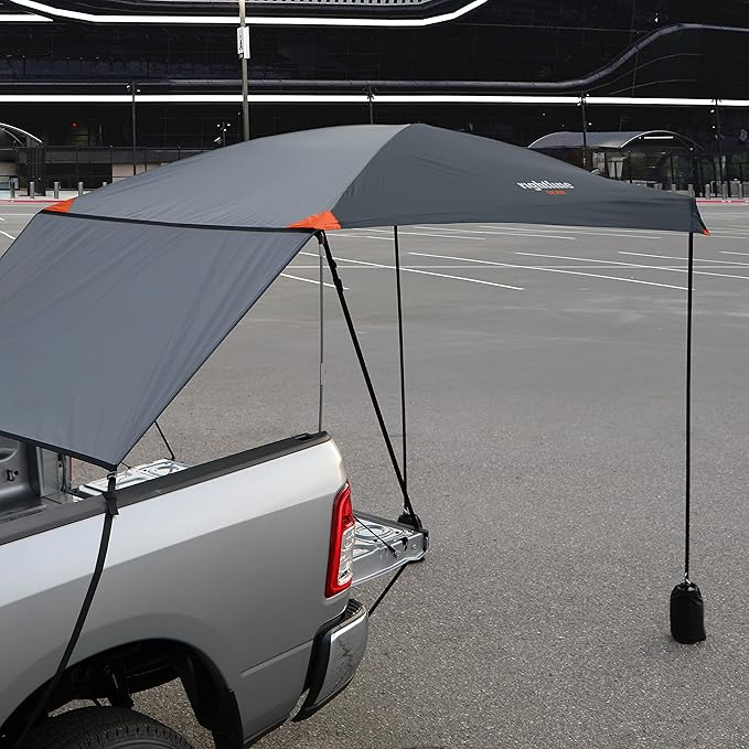Rightline Gear Universal-Fit Truck Tailgate Portable Canopy Tent 9.5 by 6 by 8.5 FeetBlue