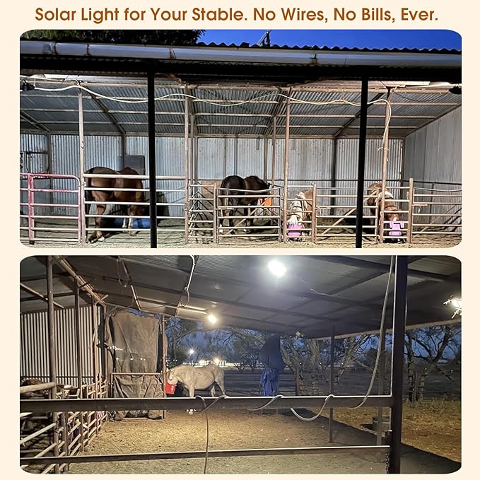 Solar Shed Lights Indoor 2 Pack 3200K/4000K/6000K Dimmable Daytime Available Pendant Lights Outdoor with ON Off Switch &amp Remote Solar Powered Hanging Chandelier Lights for Home Barn Garage