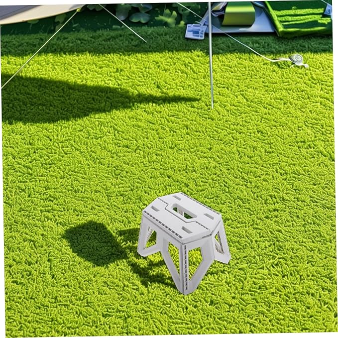 HEALLILY Lightweight Camping Stool Portable Collapsible Seat for Outdoor Camping Fishing Hunting