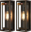 15 Motion Sensor Classic Outdoor Light Fixture Wall Mount 3 Lighting Modes Waterproof Anti-Rust Wall Sconces 2 Pack Exterior Lighting Fixtures for Front Door Porch Garage